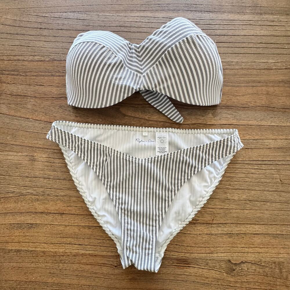 Rylee + Cru Women's Strapless Bikini - Size L